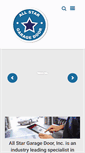Mobile Screenshot of myallstargaragedoor.com